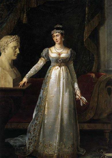 Leo-Paul Robert Princess Pauline Borghese Sweden oil painting art